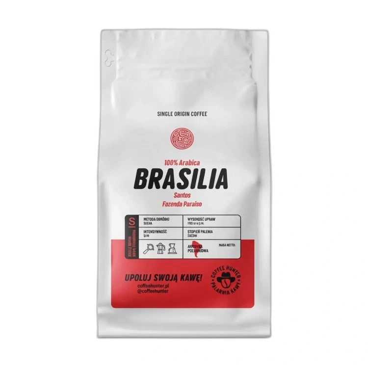 Kawa ziarnista BRASILIA SANTOS Coffe Hunter