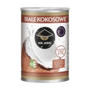 Mleczko mleko kokosowe 400ml bez dodatku E 5-7% tłuszczu Mr. Ming