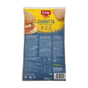 Bułki bezglutenowe Ciabatta bez laktozy 200 g Schar