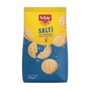 Słone krakersy bezglutenowe z solą morską 175 g Schar