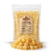 Ananas suszony kostka Orzeszek — opakowanie i zawartość produktu