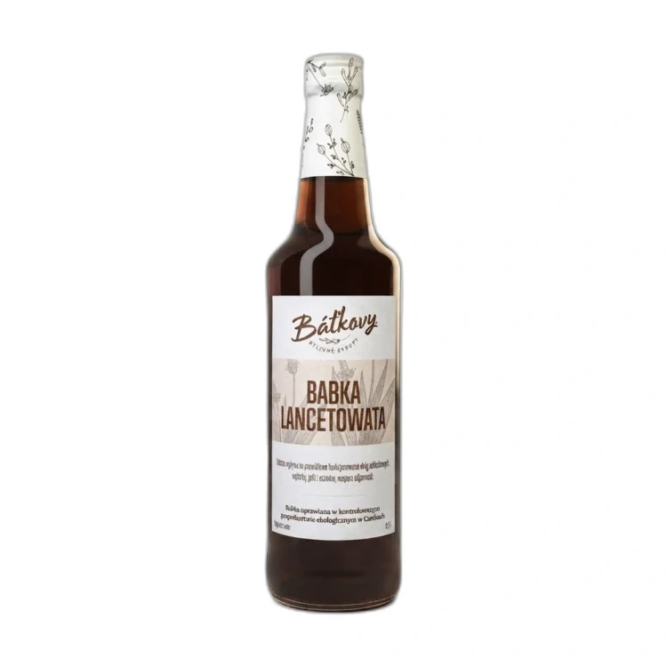 Syrop z babki lancetowatej 500 ml Batkovy
