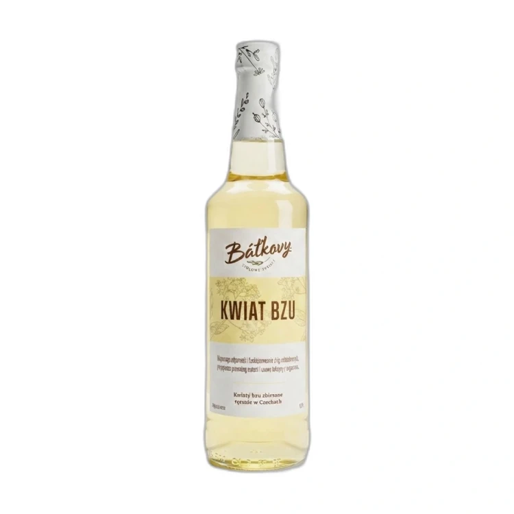 Syrop z kwiatów czarnego bzu 500 ml Batkovy