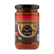 Czerwona pasta curry 115 g — opakowanie na białym tle