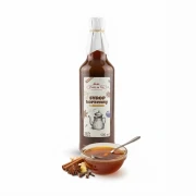 Syrop korzenny z miodem 500 ml Prosto ze Wsi — opakowanie i zawartość produktu