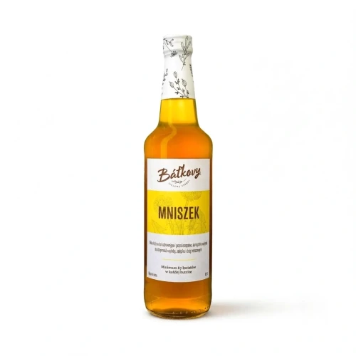 Syrop z mniszka lekarskiego 500 ml Batkovy — opakowanie, zdjęcie studyjne
