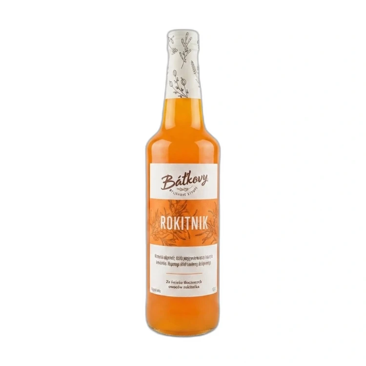 Syrop z rokitnika 500 ml Batkovy