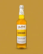Syrop z rumianku 500 ml Batkovy — opakowanie na tle w kolorze produktu