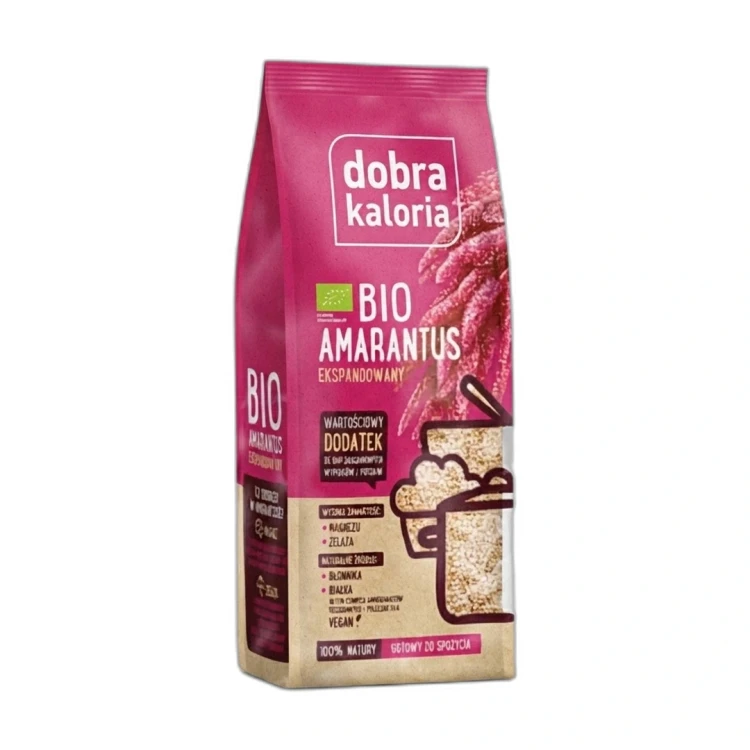 Amarantus ekspandowany BIO 120 g Dobra Kaloria