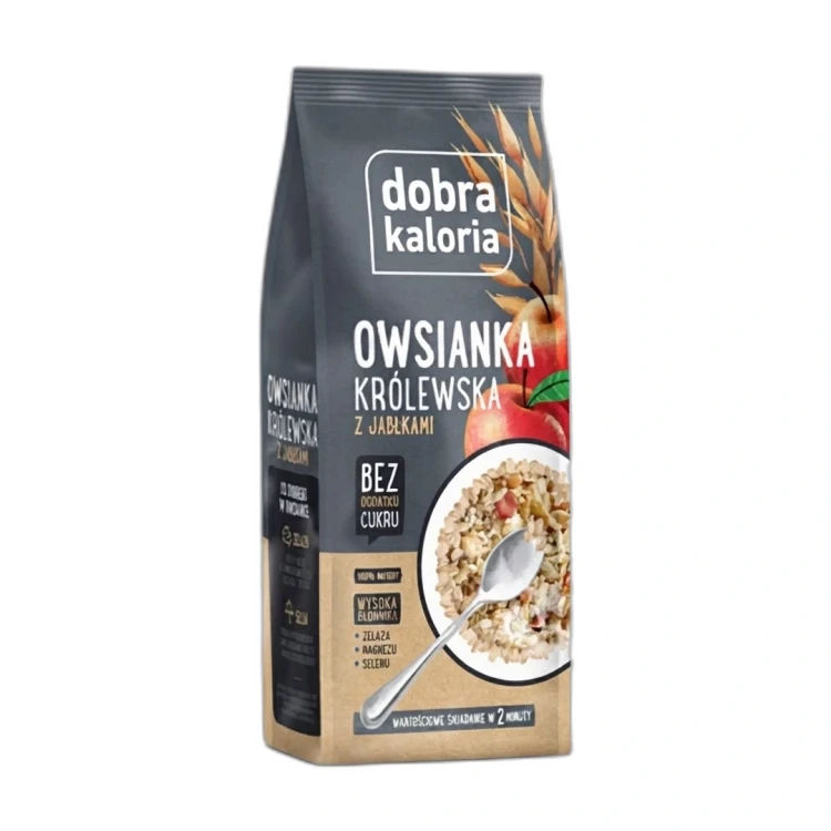 Owsianka królewska z jabłkami 320 g Dobra Kaloria