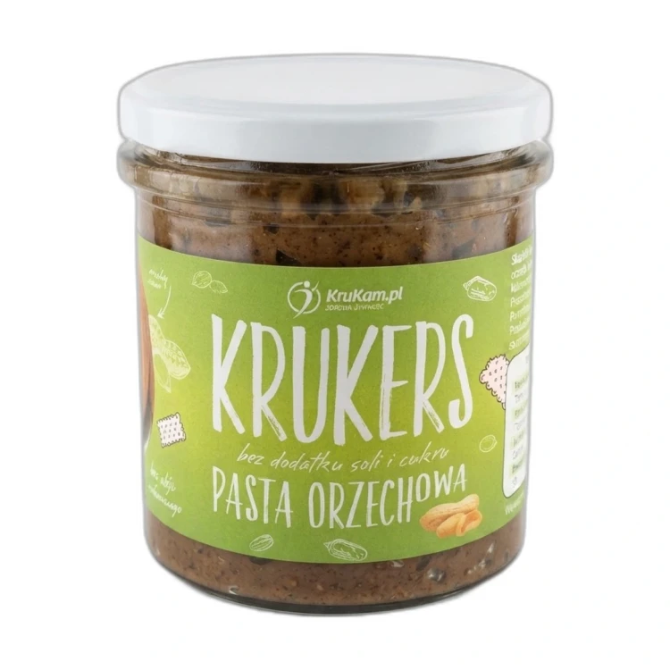 Chrupiąca pasta orzechowa Krukers 300 g Krukam