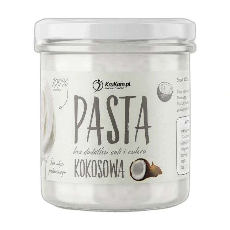 Pasta kokosowa 300 g Krukam