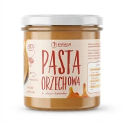 Pasta orzechowa słony karmel 300g Krukam — opakowanie, zdjęcie studyjne