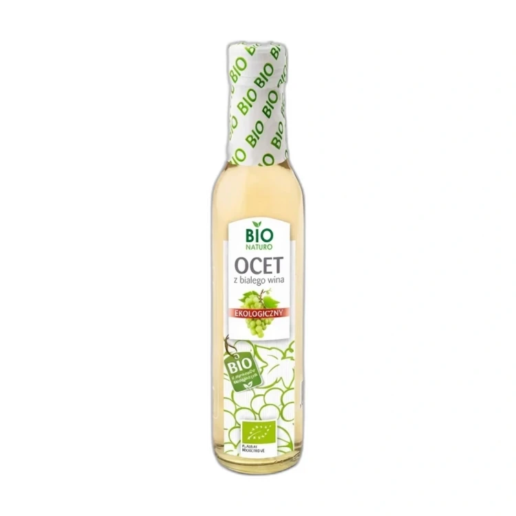 Ekologiczny ocet z białego wina BIO 250 ml Bio Naturo