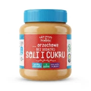Pasta orzechowa bez dodatku soli i cukru 350g Primavika — opakowanie, zdjęcie studyjne