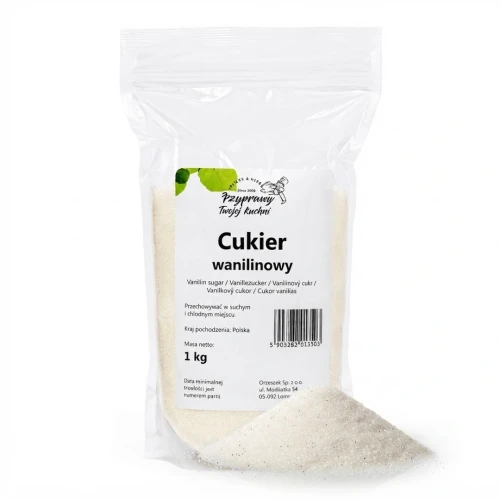 Cukier wanilinowy Przyprawy Twojej kuchni — opakowanie i zawartość produktu