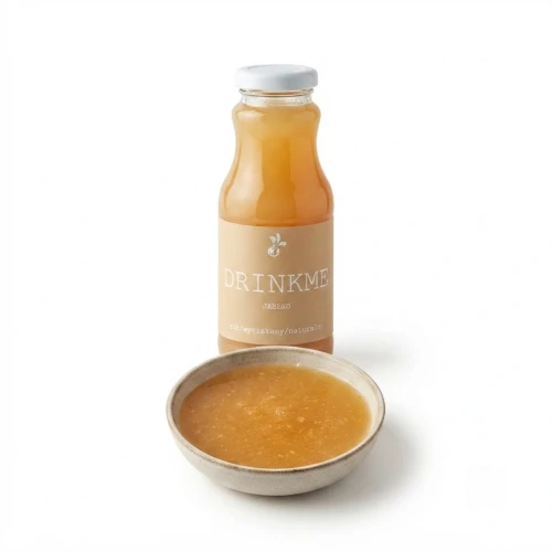 Naturalny jabłkowy sok wyciskany DRINKME 250 ml Sadvit — opakowanie i zawartość produktu