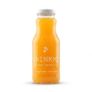 Naturalny sok wyciskany jabłko-pomarańcza DRINKME 250 ml Sadvit — opakowanie, zdjęcie studyjne