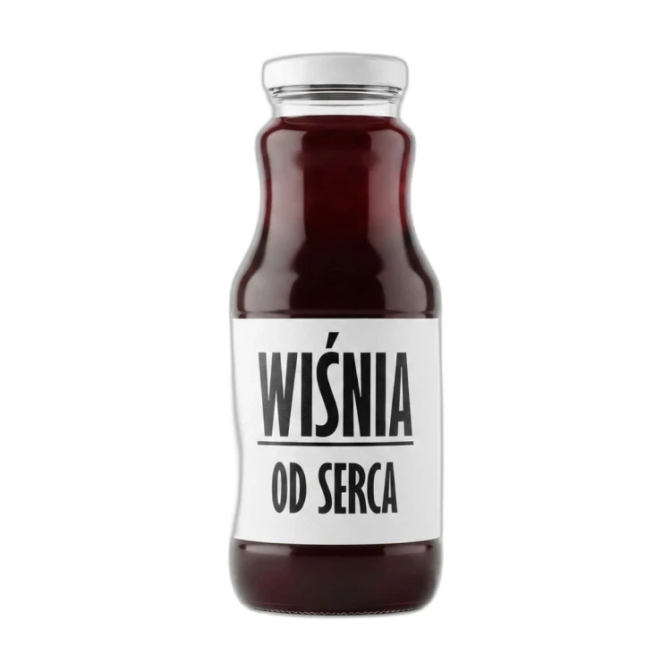 Sok tłoczony na zimno wiśnia od serca 100% 250 ml Sadvit