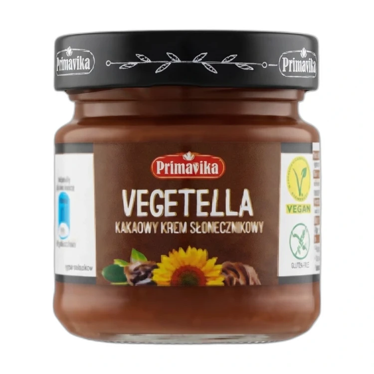 Vegetella – Kakaowy Krem Słonecznikowy 160 g Primavika