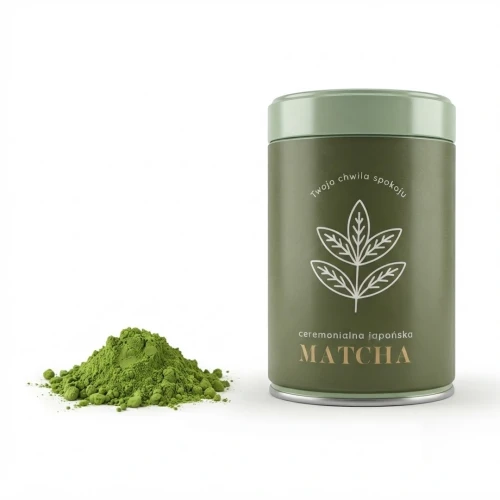 Matcha 50 g — opakowanie i zawartość produktu