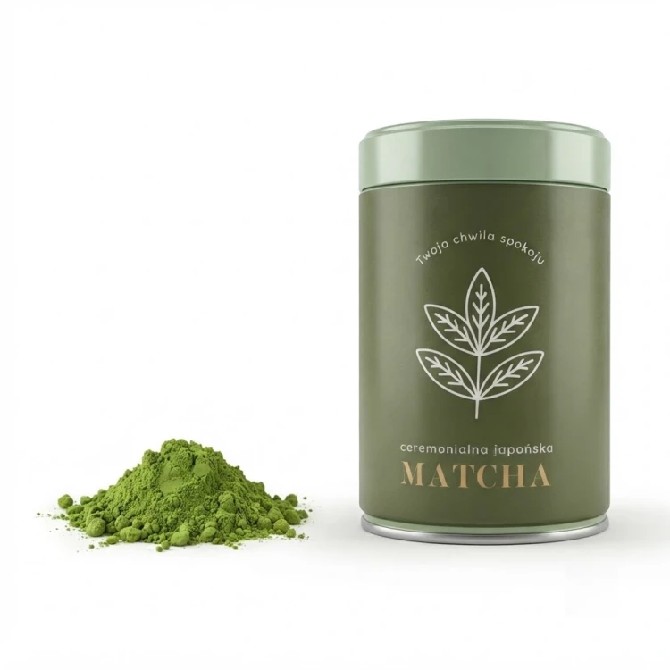 Matcha 50 g — opakowanie i zawartość produktu