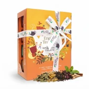 Zestaw herbat ekologicznych w piramidkach Super Goodness Collection English Tea Shop — opakowanie i zawartość produktu