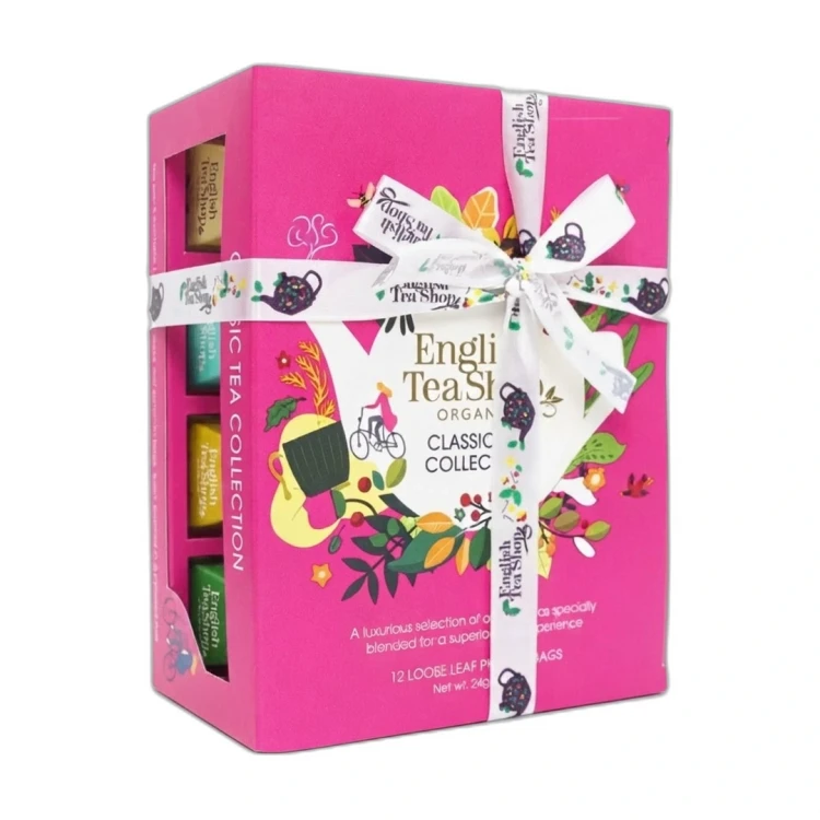 Zestaw herbat ekologicznych w piramidkach Classic Tea Collection English Tea Shop