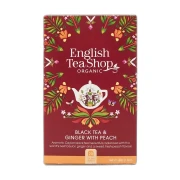 Organiczna herbata czarna z imbirem i brzoskwinią English Tea Shop