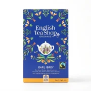 Organiczna herbata czarna z bergamotką English Tea Shop — opakowanie, zdjęcie studyjne