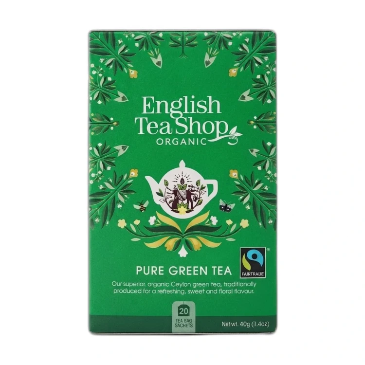 Organiczna herbata zielona cejlońska English Tea Shop