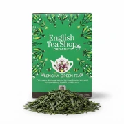 Organiczna zielona herbata Sencha English Tea Shop — opakowanie i zawartość produktu