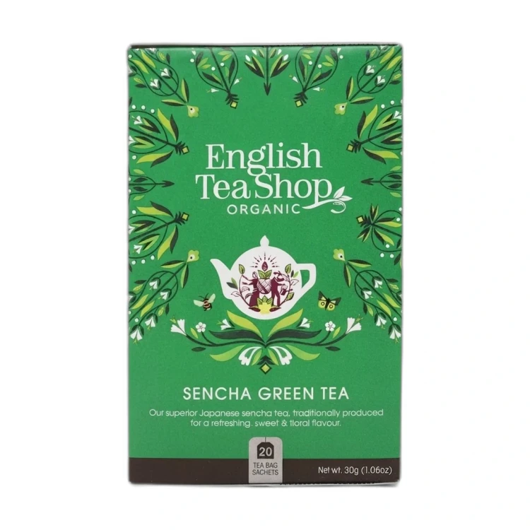 Organiczna zielona herbata Sencha English Tea Shop