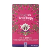 Organiczna herbatka ziołowa z hibiskusa z truskawkami. borówkami i malinami English Tea Shop