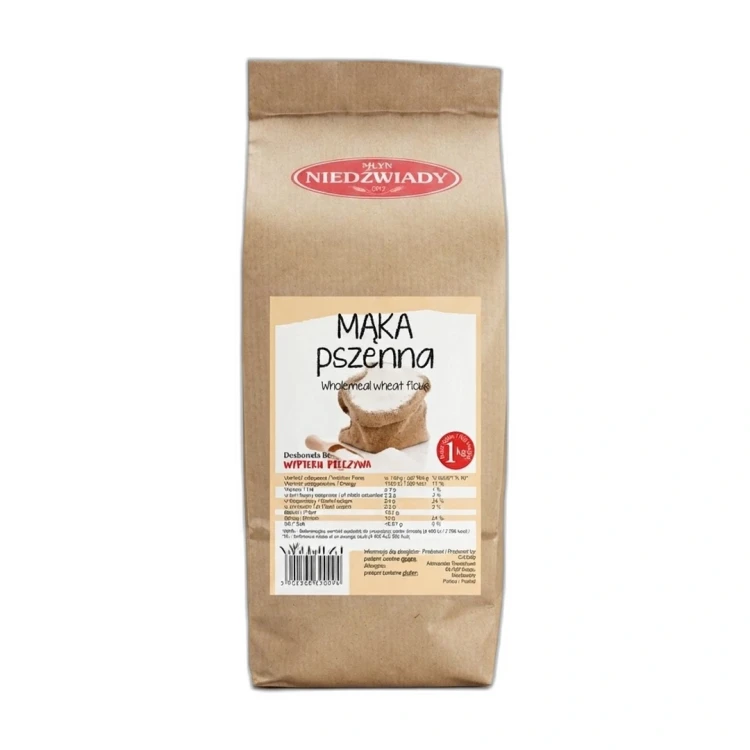 Mąka pszenna 1 kg Młyn Niedźwiady