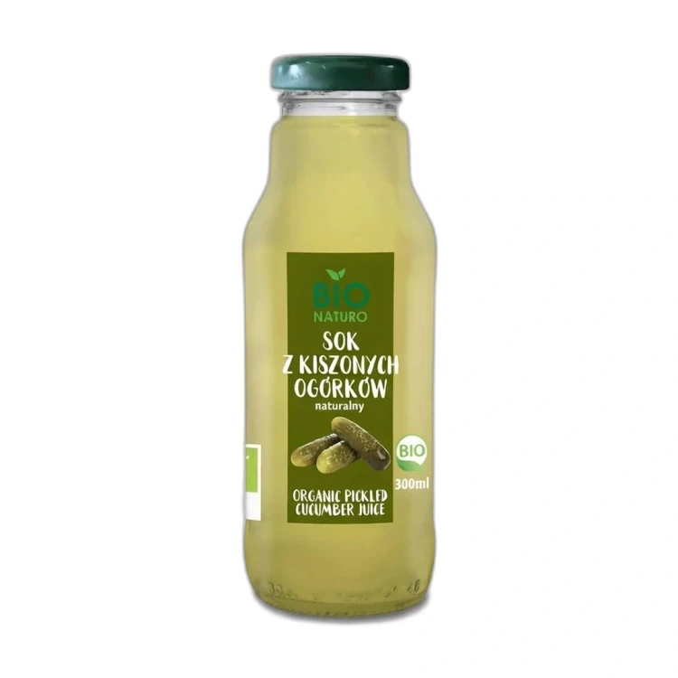 Ekologiczny z kiszonych ogórków 300 ml Bio Naturo