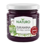 Żurawina do mięs i serów 220 g Naturo