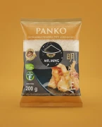 Panierka Panko bułka tarta typu japońskiego 200g Mr. Ming — opakowanie na tle w kolorze produktu