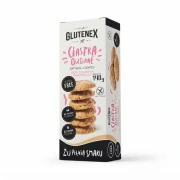 Bezglutenowe ciastka owsiane 140g Glutenex — opakowanie, zdjęcie studyjne