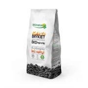 Ekologiczny brykiet węgla drzewnego do grilla 2.2 kg Bio Naturo — opakowanie, zdjęcie studyjne