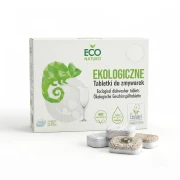 Tabletki do zmywarek 100 SZTUK PolBioEco — opakowanie i zawartość produktu