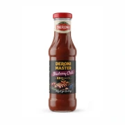 SOS DO BARBECUE - BORÓWKA I CHILI 340g DERONI — opakowanie, zdjęcie studyjne