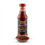 SOS DO BARBECUE - BORÓWKA I CHILI 340g DERONI — opakowanie i zawartość produktu