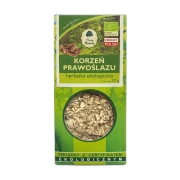 KORZEŃ PRAWOŚLAZU 50 g Podlaski Ogród Ziołowy — opakowanie na białym tle