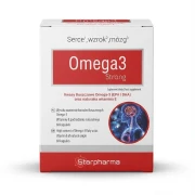 Omega3 Strong 60 kapsułek Starpharma — opakowanie, zdjęcie studyjne