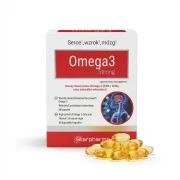 Omega3 Strong 60 kapsułek Starpharma — opakowanie i zawartość produktu