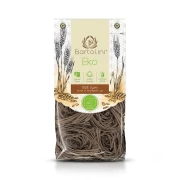 Ekologiczny makaron żytni - gniazda 250g Bartolini — opakowanie, zdjęcie studyjne