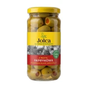 Oliwki Manzanilla z pastą paprikową 230g Jolca — opakowanie na białym tle