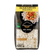 MAKARON RYŻOWY KOLANKA 500 g Mr. Ming — opakowanie na białym tle