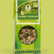 Dobry humor herbatka ziołowo owocowa bio 50 g Podlaski Ogród Ziołowy